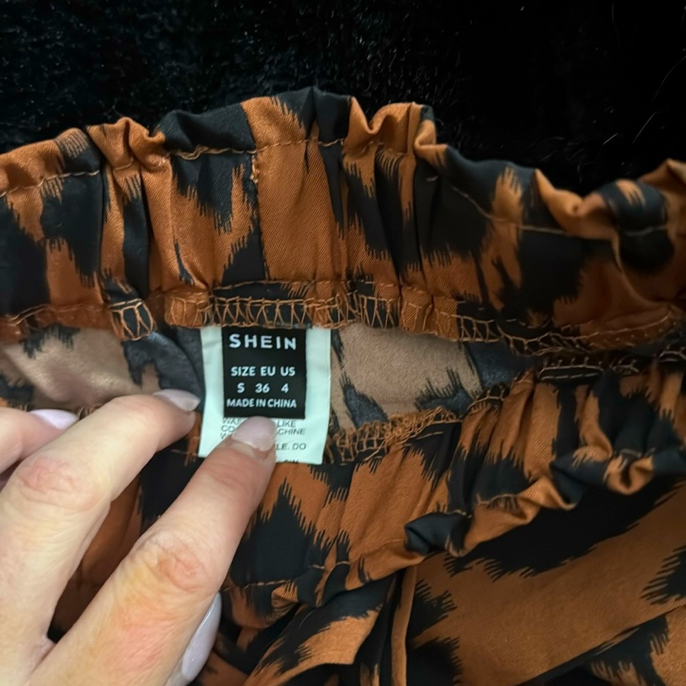 SHEIN spotted shorts